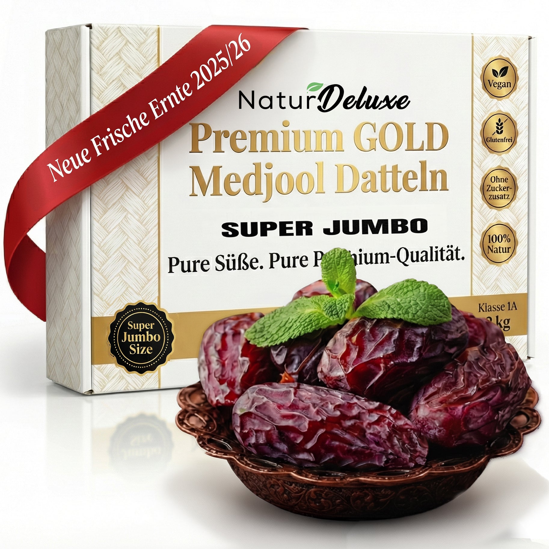 Premium Gold Medjoul Datteln SUPER Jumbo