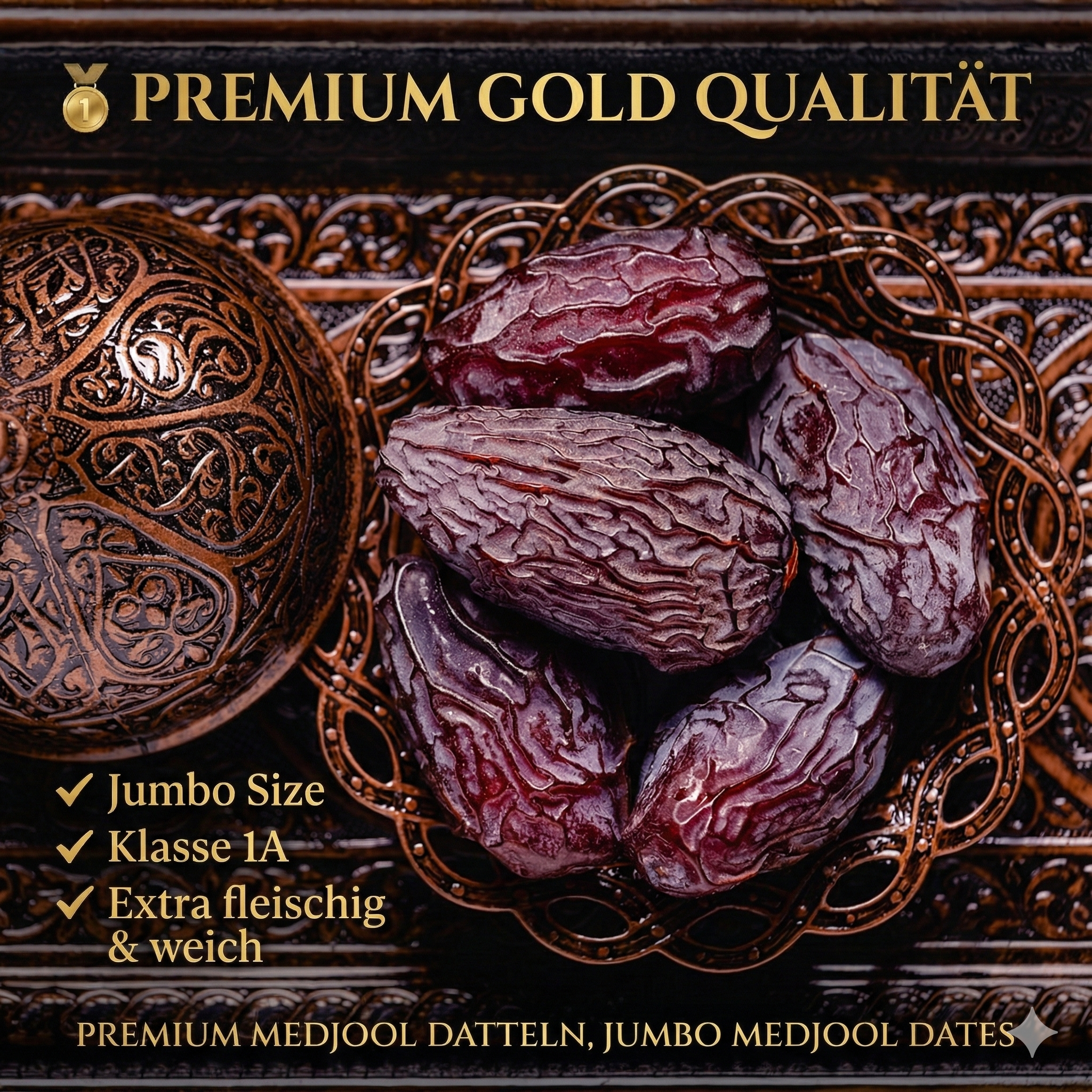 Premium Gold Medjoul Datteln Jumbo