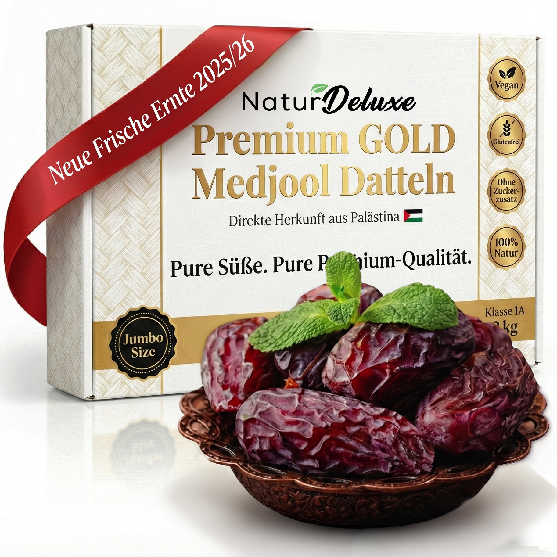 Premium Gold Medjoul Datteln Jumbo