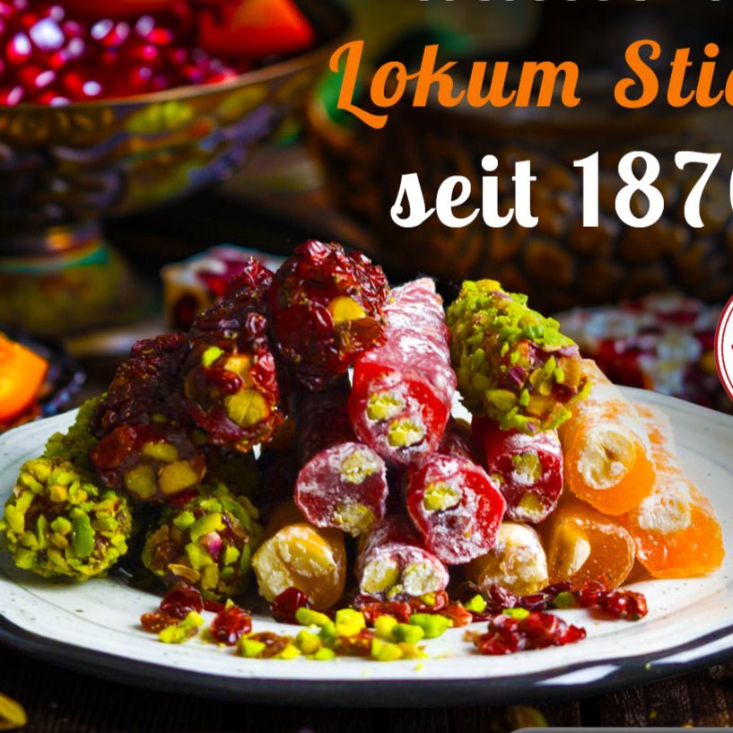 Lokum Sticks Klassik 370 gr. - Naturdeluxe