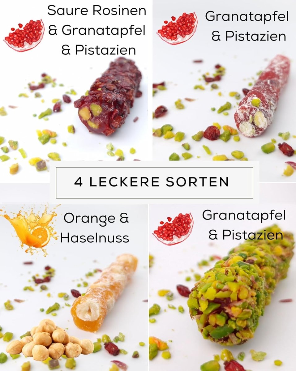 Lokum Sticks Klassik 370 gr. - Naturdeluxe