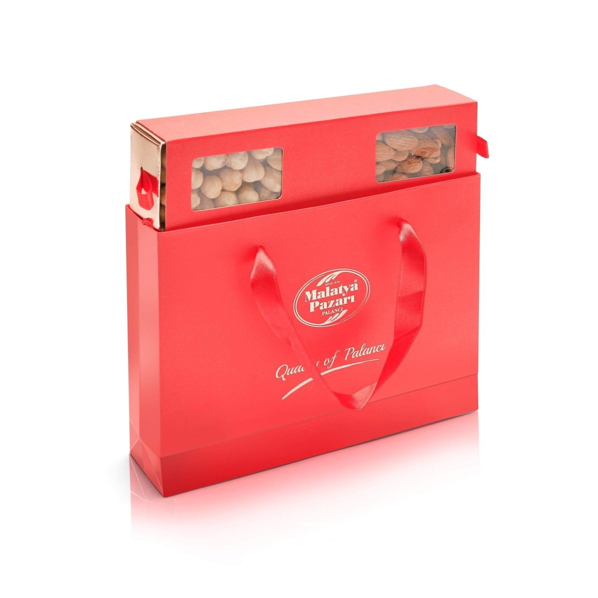 Luxus 6er Nüsse Mix Geschenkbox - 450gr - Naturdeluxe