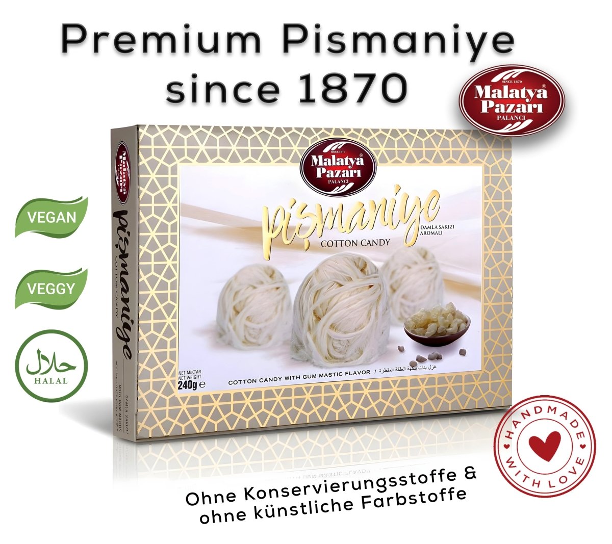 Pismaniye mit Mastix 240 gr - Naturdeluxe