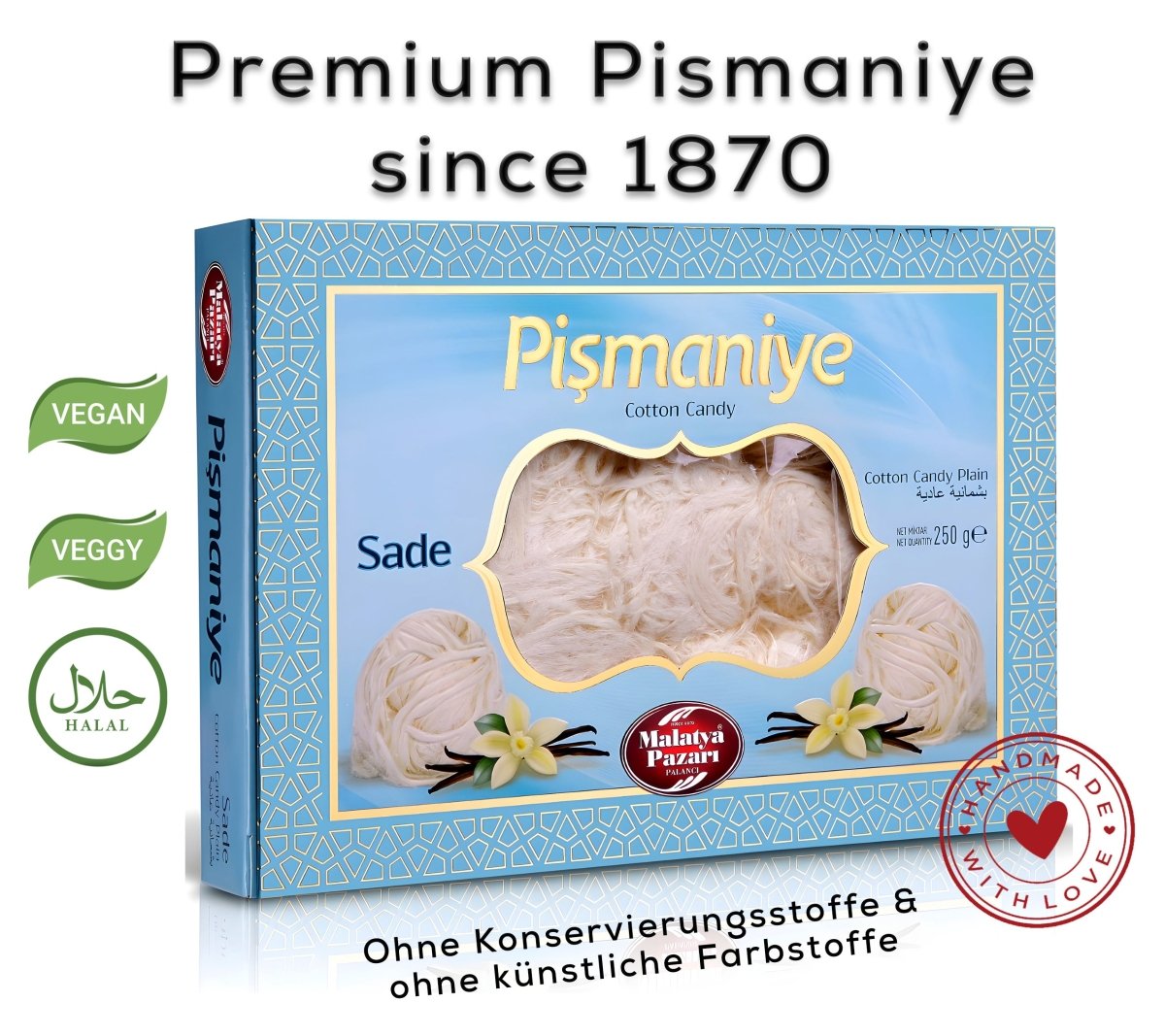 Pismaniye Sade 240 gr - Naturdeluxe