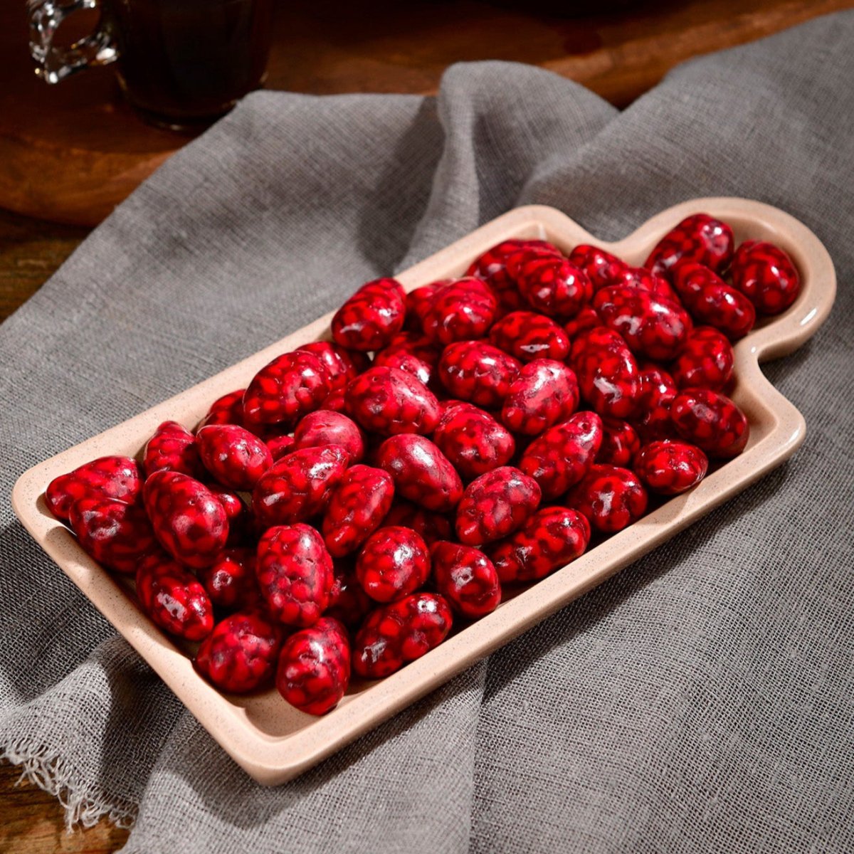 Schoko - Himbeer Mandel Dragee - 350 gr - Naturdeluxe