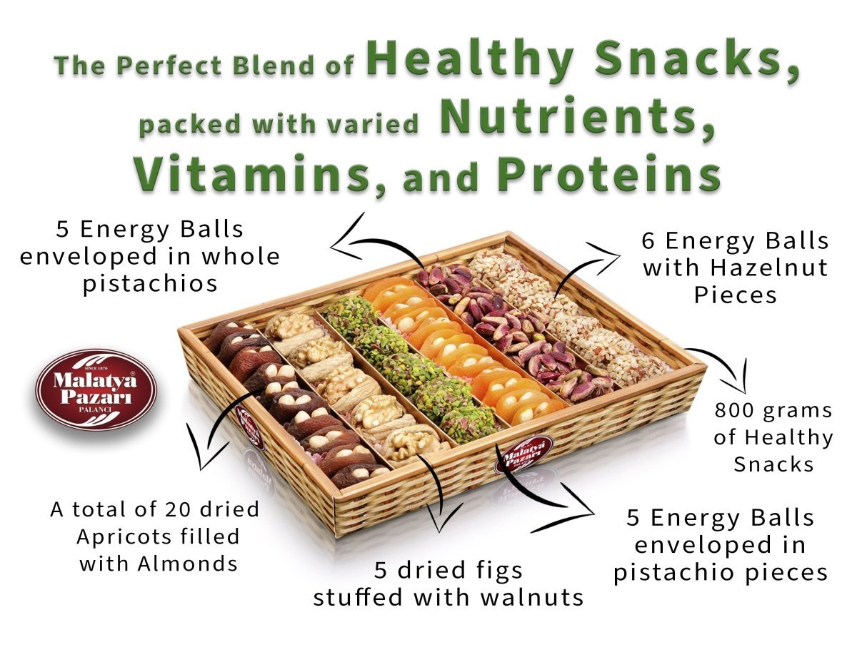 Special Gesunde Snacks Geschenkkorb 800 gr. - Naturdeluxe