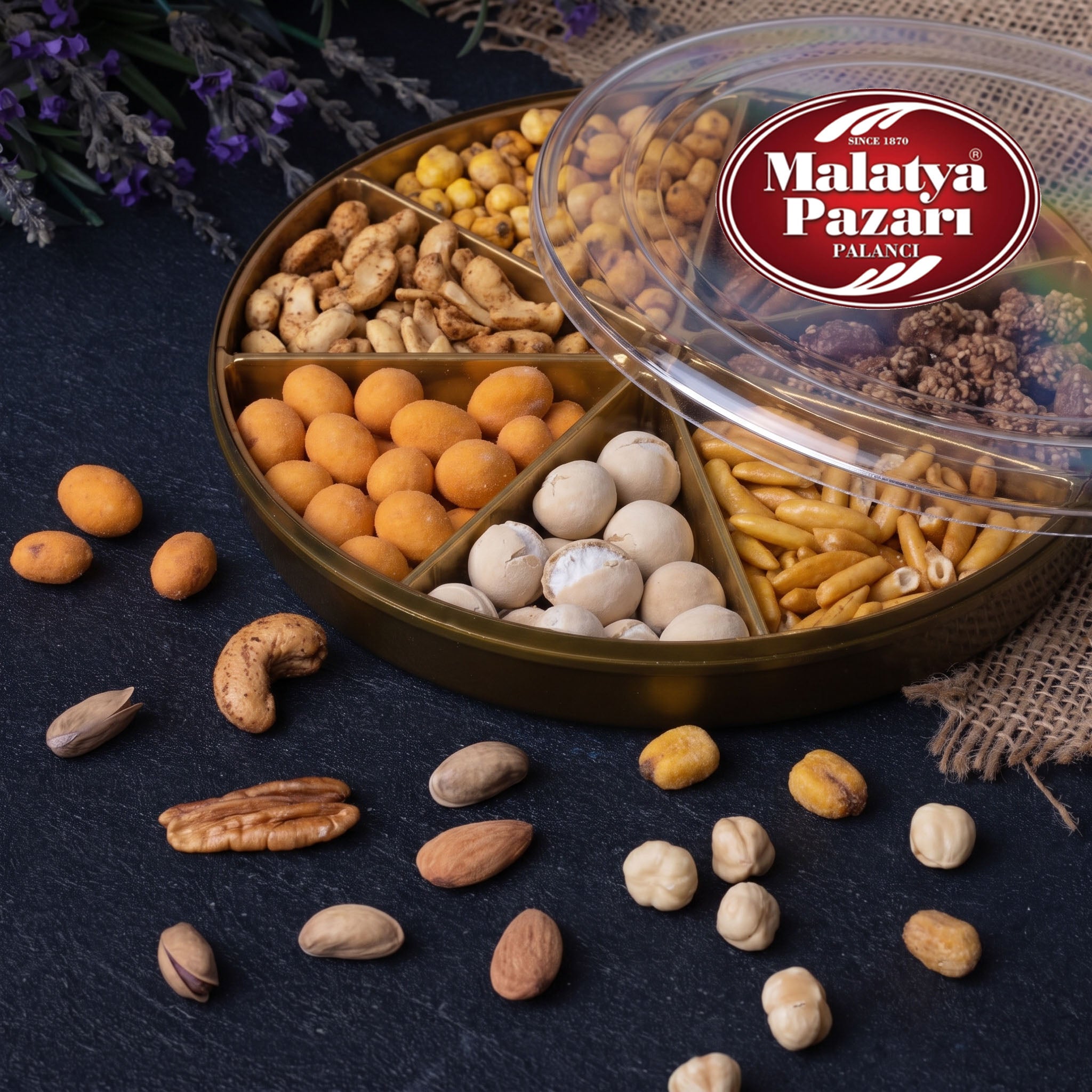 Anatolian 6in1 Würziger Snack & Nuss-Mix – Die Premium Knabberbox (245g)
